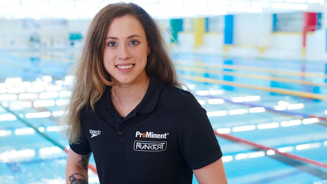 น้ำคือองค์ประกอบหนึ่งของเธอ– ProMinent สนับสนุนนักว่ายน้ำหญิง Sarah Köhler